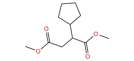 Dimethyl 2-cyclopentylsuccinate